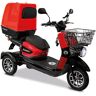 Elektromobil ROLEKTRO "Rolektro E-Carrier 25 V.3 Lithium mit XXL-Koffer" Elektromobile rot (rot, schwarz) Mobilitätshilfen Bestseller