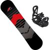 Snowboard F2 F2 SNOWBOARD KIDS SET Snowboards Gr. 125, rot (rot, schwarz) Snowboards