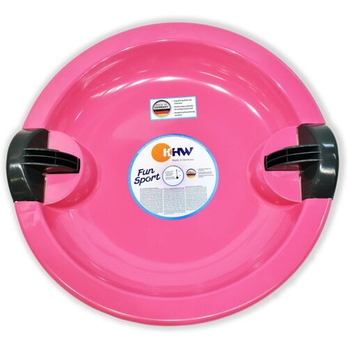 Schneerutscher KHW "Fun UFO pink" Schlitten pink Schlitten