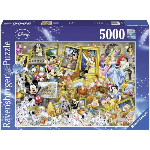 Puzzle RAVENSBURGER "Disney, Micky als Künstler" Puzzles bunt Kinder Puzzle