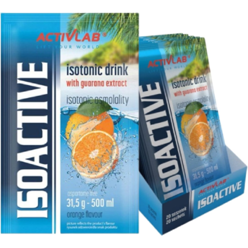 ActivLab Isoactive isotonisches Getränk - Orange, 20 x 31,5 g