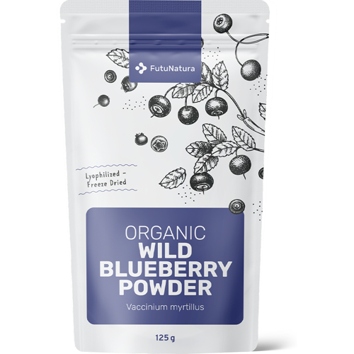 FutuNatura BIO-Heidelbeerpulver, 125 g