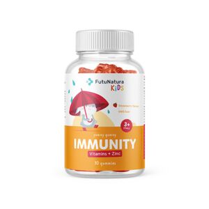 FutuNatura KIDS IMMUNITY – Gummies für Kinder für Immunsystem, 30 Gummibonbons