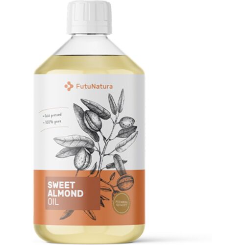 FutuNatura 100 % Mandelöl – Haut und Haare, 500 ml