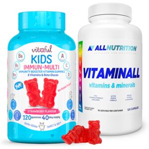 AllNutrition Vitaminall XtraCaps - 120 Kapseln - Multivitamin Ergänzung AllNutrition Vitaminall XtraCaps - 120 Kapseln - Multivitamin Ergänzung