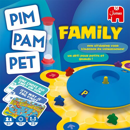 Jumbo brettspiel Pim Pam Pet (NL/FR)