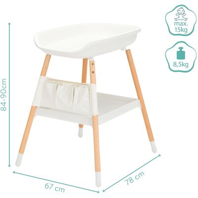 Fillikid Wickeltisch Weiß - Wickeltisch Fillikid Wickeltisch Weiß - Wickeltisch