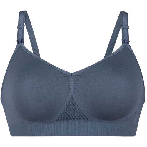 Anita Maternity Umstands- und Still-Bustier Seamless grau M