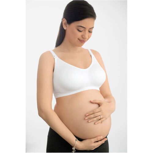 Medela Umstands- und Still-BH Ultimate Body Fit gefütterte Cups weiss L