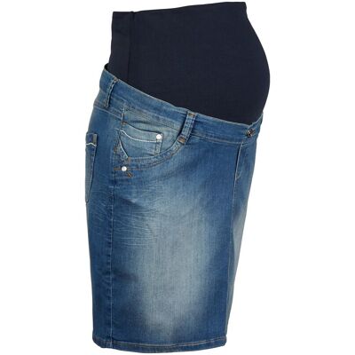 2hearts We Love Basics Umstandsjeansrock blau 36 2hearts We Love Basics Umstandsjeansrock blau 36