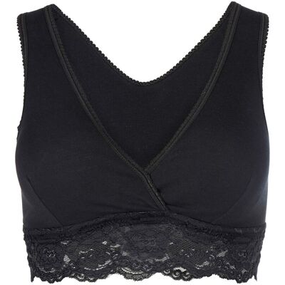 Carriwell Still-BH Spitze Bio-Baumwolle schwarz XL Carriwell Still-BH Spitze Bio-Baumwolle schwarz XL