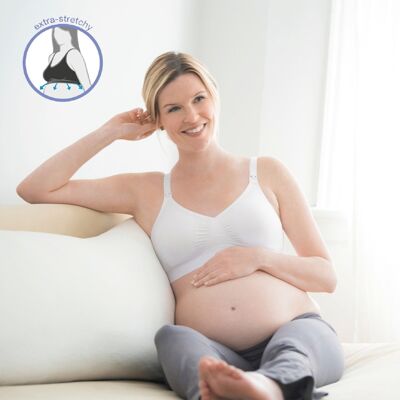 Medela Umstands- und Still BH Comfy weiss L Medela Umstands- und Still BH Comfy weiss L