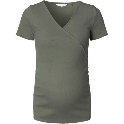 Noppies Umstands- und Still-T-Shirt Sanson Rippqualität oliv S Noppies Umstands- und Still-T-Shirt Sanson Rippqualität oliv S