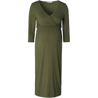 Noppies Umstands- und Still-Kleid Lund oliv L Noppies Umstands- und Still-Kleid Lund oliv L