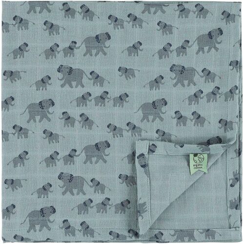 Trixie 3er-Pack Mulltücher 55x55 cm blau