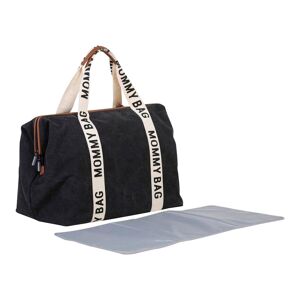 Childhome MommyBag Signatur Canvas schwarz