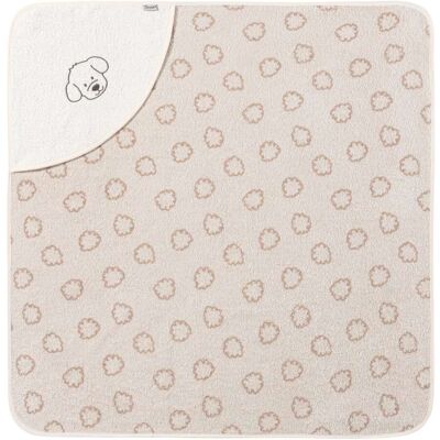 Sterntaler Kapuzenbadetuch 80x80 cm beige beige Sterntaler Kapuzenbadetuch 80x80 cm beige beige