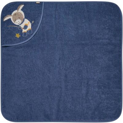 Sterntaler Kapuzenbadetuch 80x80 cm blau blau Sterntaler Kapuzenbadetuch 80x80 cm blau blau