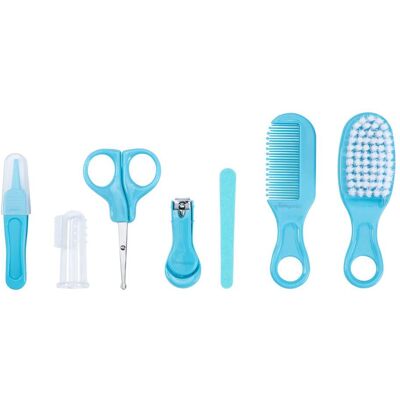 Baby-Walz Basics 8-tlg. Baby-Pflegeset hellblau Baby-Walz Basics 8-tlg. Baby-Pflegeset hellblau
