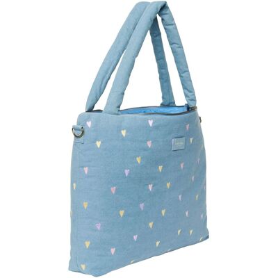 Studio Noos Wickeltasche hellblau Studio Noos Wickeltasche hellblau