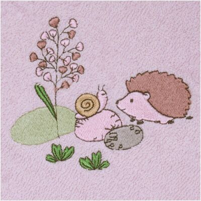 Wörner - Kapuzenbadetuch - Rosa - 80x80 - Hooded towel Wörner - Kapuzenbadetuch - Rosa - 80x80 - Hooded towel
