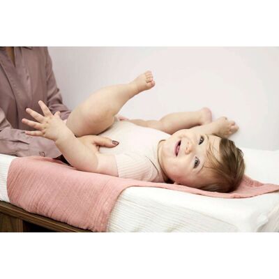Meyco Baby 3er-Pack Mullwindeln 70x70 cm rosa natur Meyco Baby 3er-Pack Mullwindeln 70x70 cm rosa natur