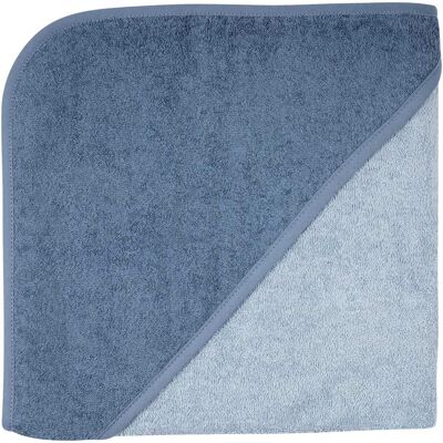 Wörner - Kapuzen-Badetuch blau - blau Wörner - Kapuzen-Badetuch blau - blau