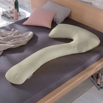 Theraline My 7 By Theraline Schlaf- und Stillkissen Bamboo Collection 150 cm grau braun Theraline My 7 By Theraline Schlaf- und Stillkissen Bamboo Collection 150 cm grau braun