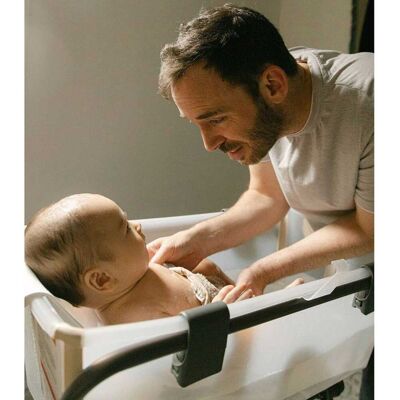 Stokke® Flexibath Badewanne inkl. Badewannensitz Newborn Support und Badewannenständer Stokke® Flexibath Badewanne inkl. Badewannensitz Newborn Support und Badewannenständer