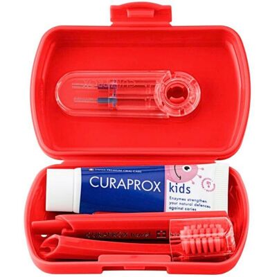 Curaprox Travel-Set Kids rot Curaprox Travel-Set Kids rot