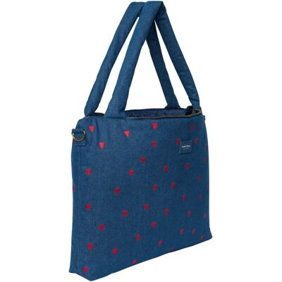 Studio Noos Wickeltasche denim Studio Noos Wickeltasche denim