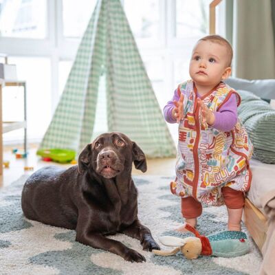 Emma & Noah Sommer-Sleepoverall Musselin 0.5 TOG mehrfarbig 90 Emma & Noah Sommer-Sleepoverall Musselin 0.5 TOG mehrfarbig 90