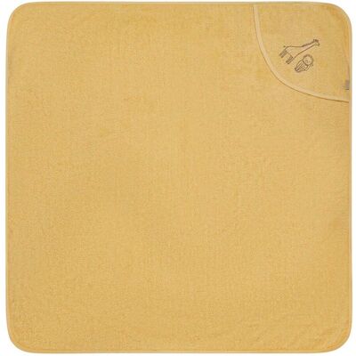 Sterntaler Kapuzenbadetuch 100x100 cm gelb gelb Sterntaler Kapuzenbadetuch 100x100 cm gelb gelb