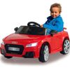 Jamara Fahrzeug Ride-on Audi TT RS 12V rot