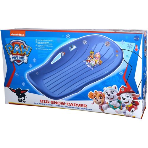 Big Paw Patrol Schlitten Bob Snow Carver blau