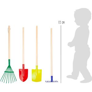 Small Foot Gartenwerkzeug-Set, 4tlg. mehrfarbig Small Foot Gartenwerkzeug-Set, 4tlg. mehrfarbig