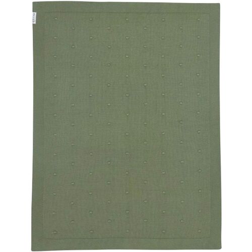 Meyco Baby Babydecke Mini Knots 75x100 cm 1.0 TOG gruen