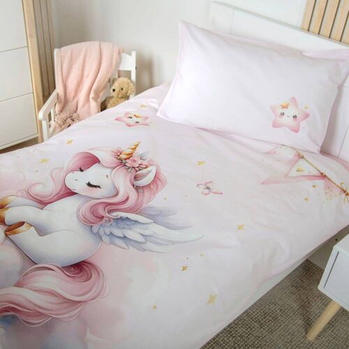 Baby Best Renforcé Wende-Bettwäsche 40x60 / 100x135 cm rosa