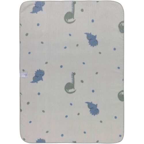 Sterntaler Babydecke Plüsch 75x100 cm blau