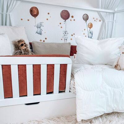 Paradies - Anela Bio - Weiß - 100x135 40x60 - Bettset Paradies - Anela Bio - Weiß - 100x135 40x60 - Bettset