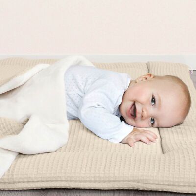 Babybay® Kuscheldecke Waffelpiqué 75x100 cm braun Babybay® Kuscheldecke Waffelpiqué 75x100 cm braun