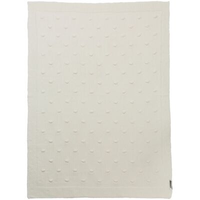 Meyco Baby Baumwoll-Decke Knots - 75x100 cm - Offwhite Meyco Baby Baumwoll-Decke Knots - 75x100 cm - Offwhite