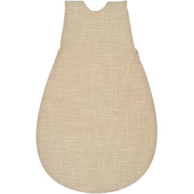 Alvi Baby-Mäxchen Ganzjahresschlafsack Slub Musselin 2.5 TOG beige 74 Alvi Baby-Mäxchen Ganzjahresschlafsack Slub Musselin 2.5 TOG beige 74