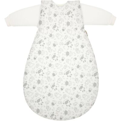 Alvi Baby-Mäxchen 3-tlg. Ganzjahresschlafsack 2.5 TOG weiss 50 Alvi Baby-Mäxchen 3-tlg. Ganzjahresschlafsack 2.5 TOG weiss 50