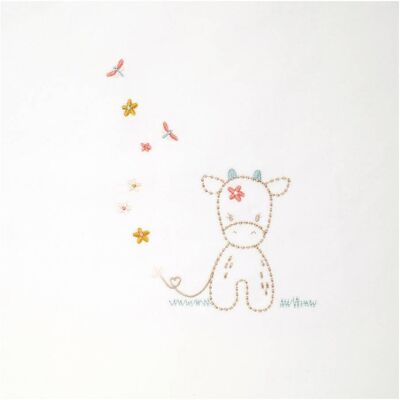 Nattou Babydecke Blumen - Babydecke mit Blumenmuster - Babydecke Nattou Babydecke Blumen - Babydecke mit Blumenmuster - Babydecke