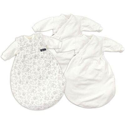 Alvi Baby-Mäxchen Schlafsack 3-tlg. TOG 2,5 - Baby Schlafsack Alvi Baby-Mäxchen Schlafsack 3-tlg. TOG 2,5 - Baby Schlafsack