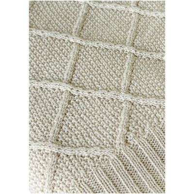 Kaiser Babydecke Wool aus Merino-Wolle 80x100 cm weiss Kaiser Babydecke Wool aus Merino-Wolle 80x100 cm weiss