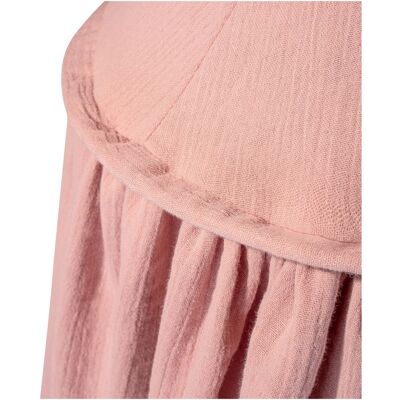Zöllner Baby Baldachin - 100% Musselin Baumwolle - Dusty Rose Zöllner Baby Baldachin - 100% Musselin Baumwolle - Dusty Rose