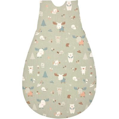 Alvi Baby-Mäxchen Außensack - Baby Forest - Gr. 56/62 - Babyschlafsack Alvi Baby-Mäxchen Außensack - Baby Forest - Gr. 56/62 - Babyschlafsack