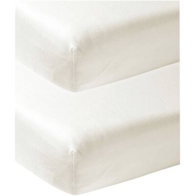 Meyco Offwhite Bettwäsche-Set 60x120 - Bettwäsche Meyco Offwhite Bettwäsche-Set 60x120 - Bettwäsche